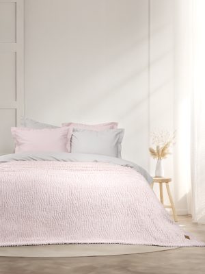Nima Home Κουβέρτα Μονή 160x220 - Serenus Nude Pink Ροζ