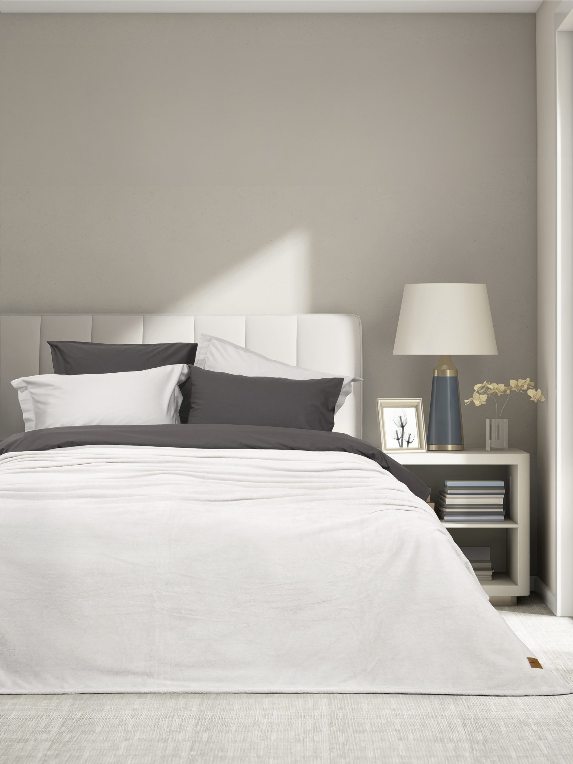 Nima Home Κουβέρτα Μονή 160x220 - Alpa Gray Γκρι