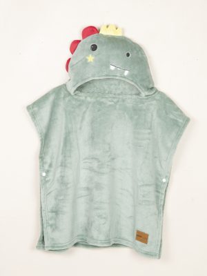 Nima Kids Πόντσο 70x70 (No 5/8) - Crocodino Πράσινο