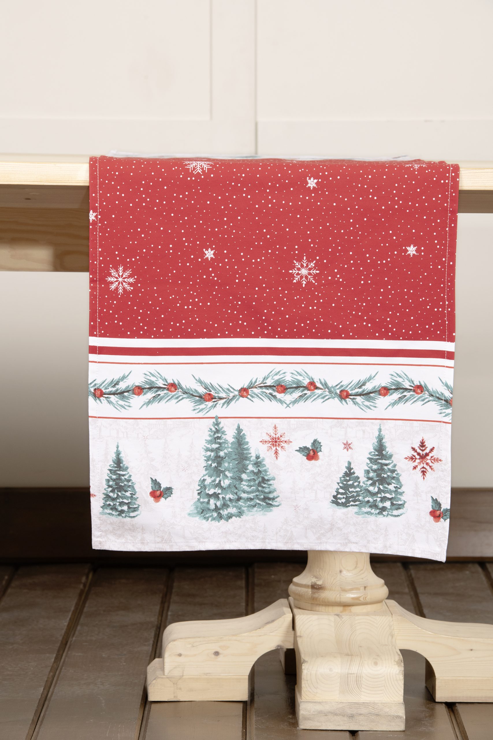 Nima Home Runner 45x140 - North Pole Κόκκινο, Πράσινο - Image 2