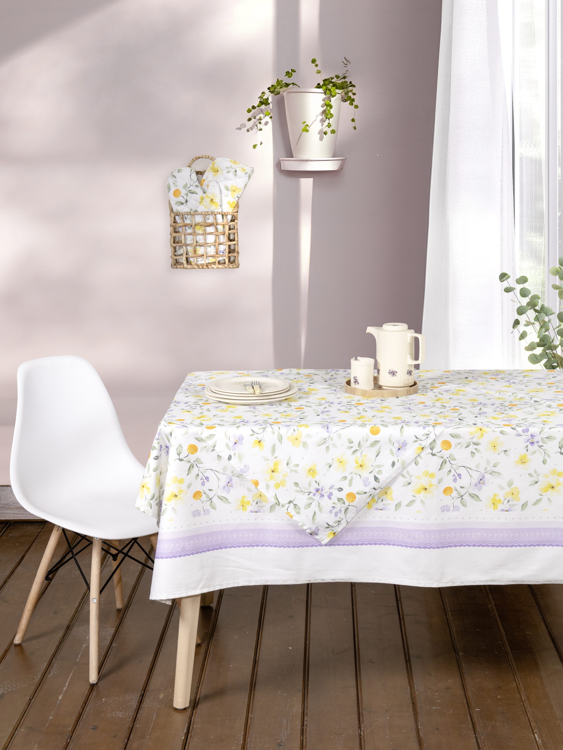 Nima Home Τραπεζομάντηλο 140x240 - Brunch Time Πολύχρωμο