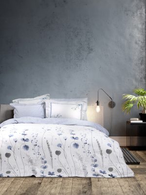 Nima Home Σετ Σεντόνια Υπέρδιπλα - Ameya Μπλε