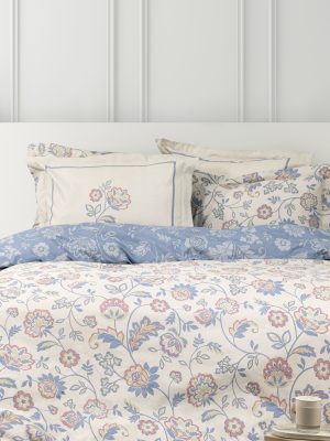 Nima Home Μαξιλαροθήκες - Nivia Μπεζ, Μπλε