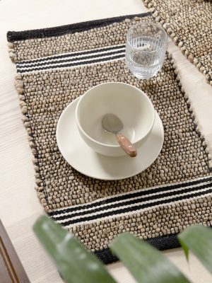 Nima Home Σουπλά 30x50 - Ray Μπεζ, Mαύρο