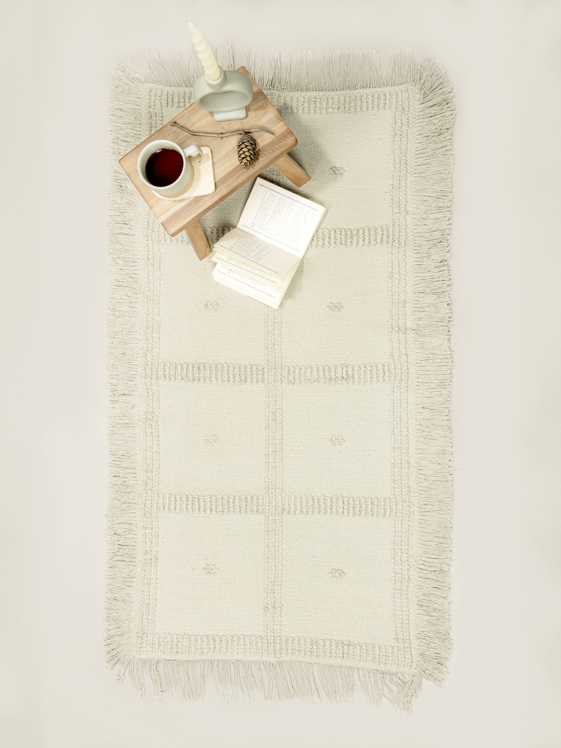 Nima Home Χαλάκι 60x130 - Liora Εκρού - Image 2
