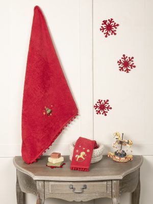 Nima Kids Σετ Πετσέτες (30x50 + 70x140) - Happy Christmas