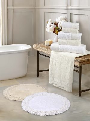 Nima Home Σετ Πετσέτες (30x50 + 50x90 + 70x140) - Amour White Λευκό