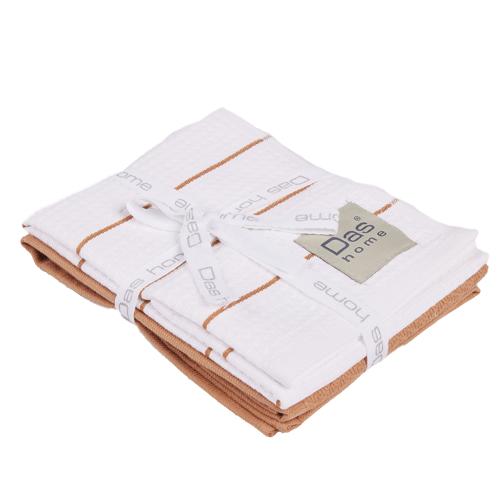 Das Home Σετ Ποτηροπανα 2Τμχ 30Χ50 0831 Teracotta - White Teracotta - White - Image 2