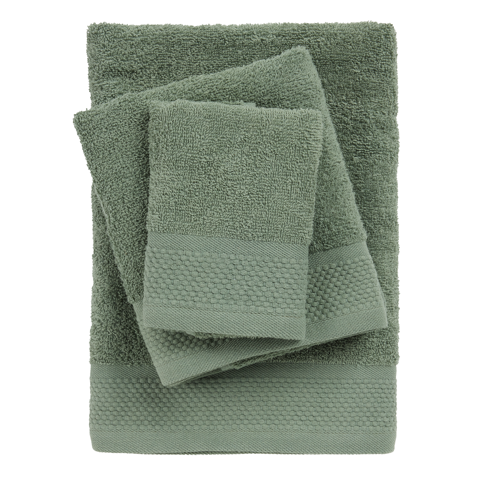 Das Home Σετ Πετσετες 3Τεμαχιων Best 0836 Green