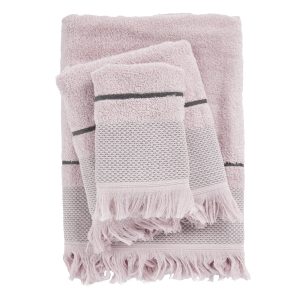 Das Home Σετ Πετσετες 3Τεμαχιων Best 0838 Lilac