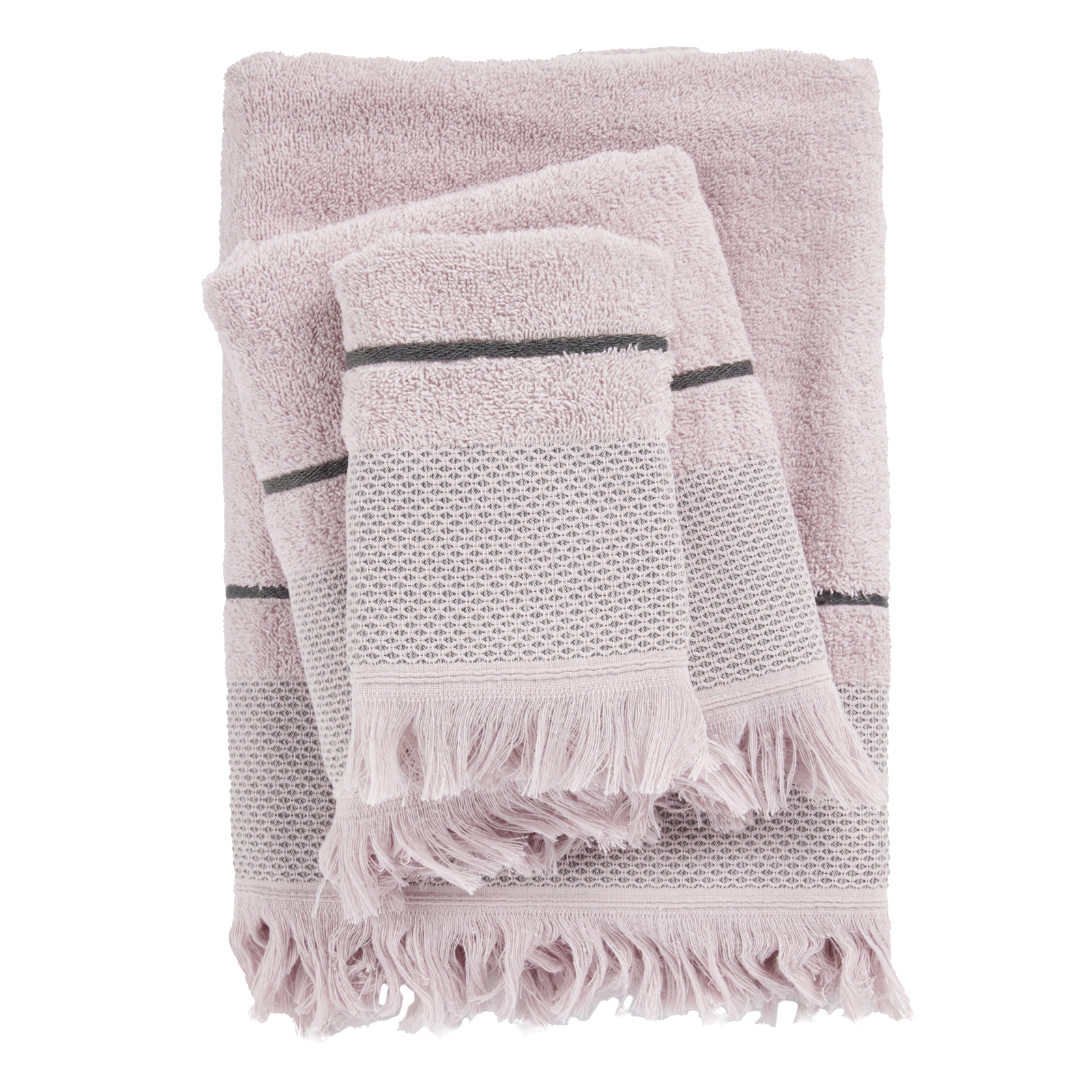 Das Home Σετ Πετσετες 3Τεμαχιων Best 0838 Lilac