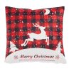 Das Home Christmas Μαξιλαρι Φιγουρας 45X45 0853 Red Red