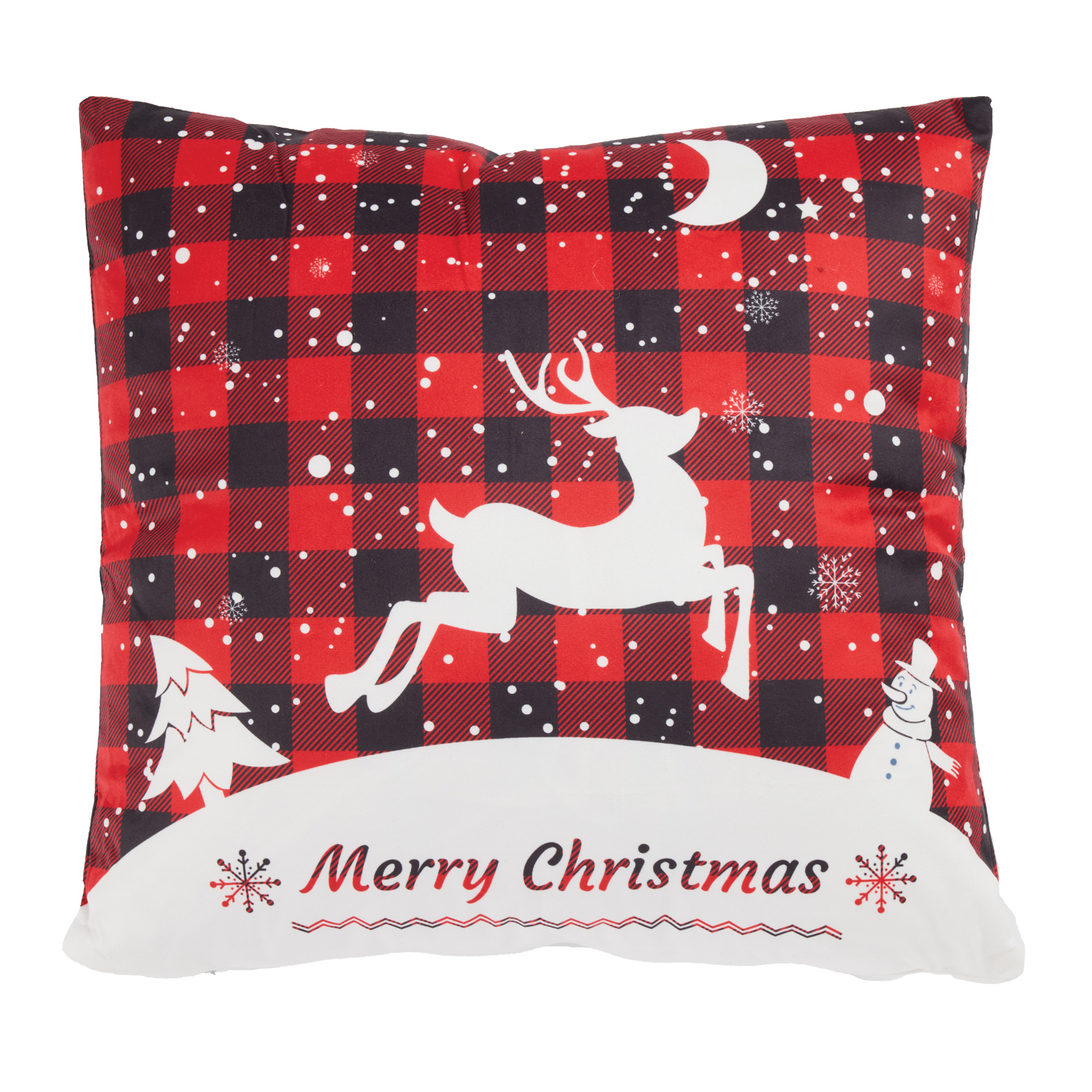 Das Home Christmas Μαξιλαρι Φιγουρας 45X45 0853 Red Red
