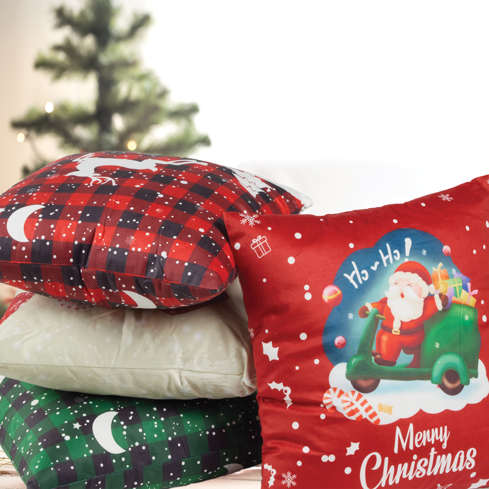 Das Home Christmas Μαξιλαρι Φιγουρας 45X45 0854 Green Green - Image 2