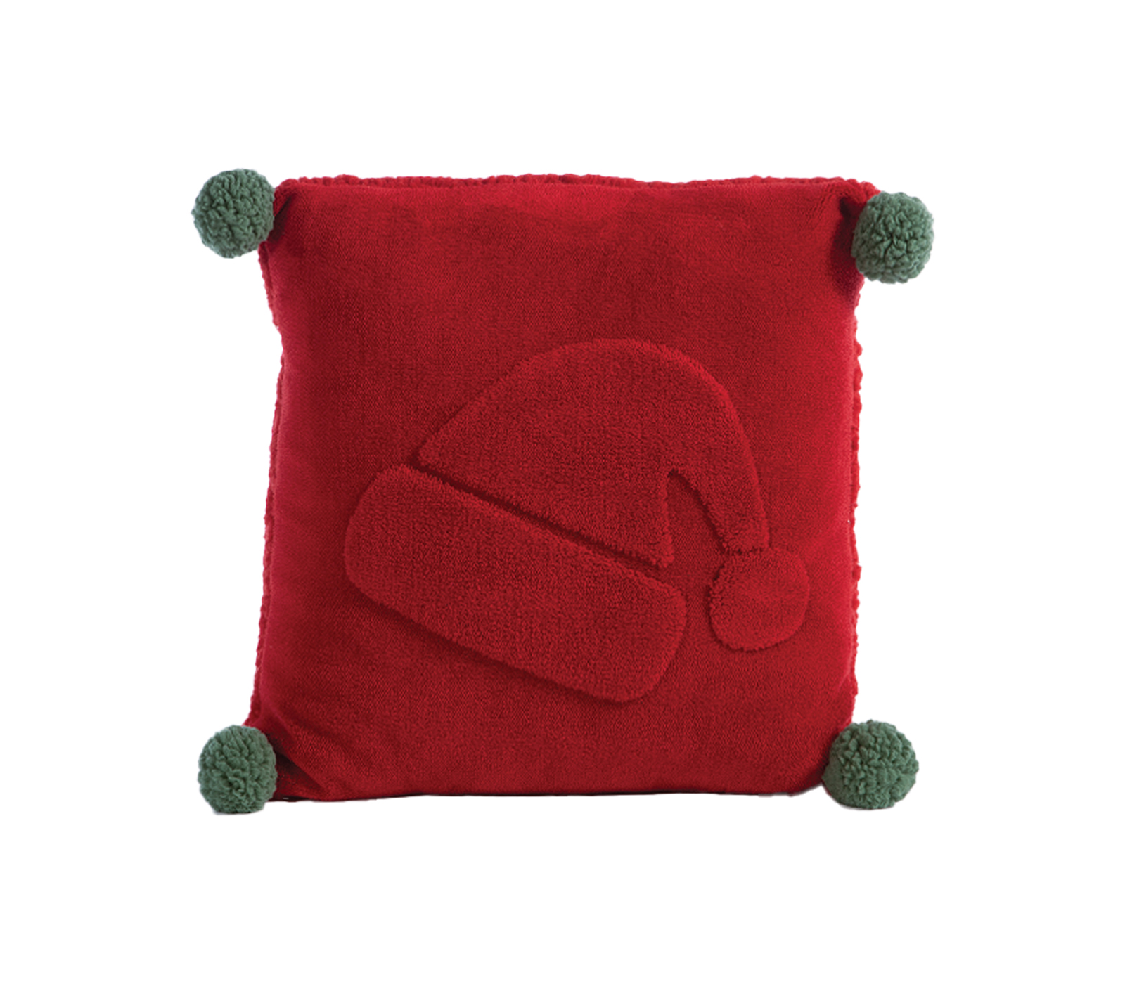Nef-Nef Homeware Μαξιλάρι Sherpa Sweet Christmas 45x45 RED