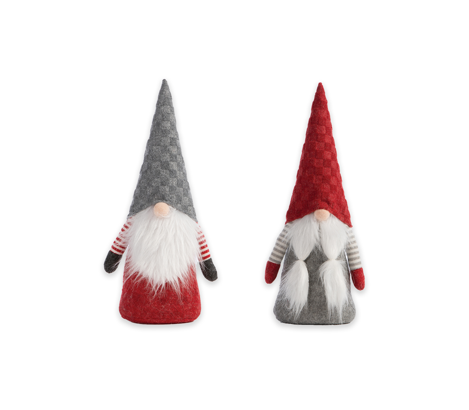 Nef-Nef Homeware Διακοσμητικό Στοπ Πόρτας Gnome Grey Hat 40cm GREY/RED - Image 2