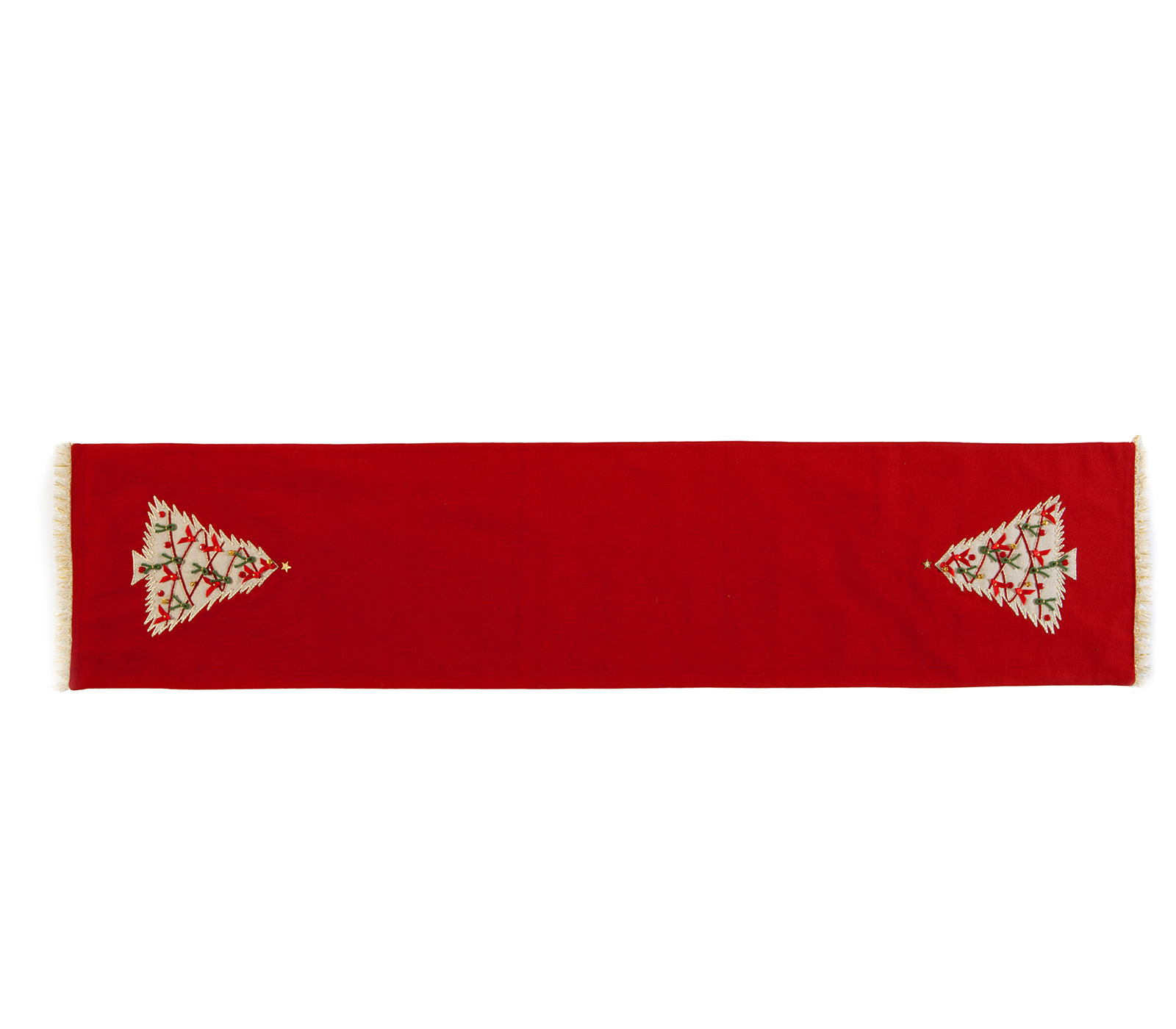 Nef-Nef Homeware Runner Christmas Deco 33x150 RED - Image 3
