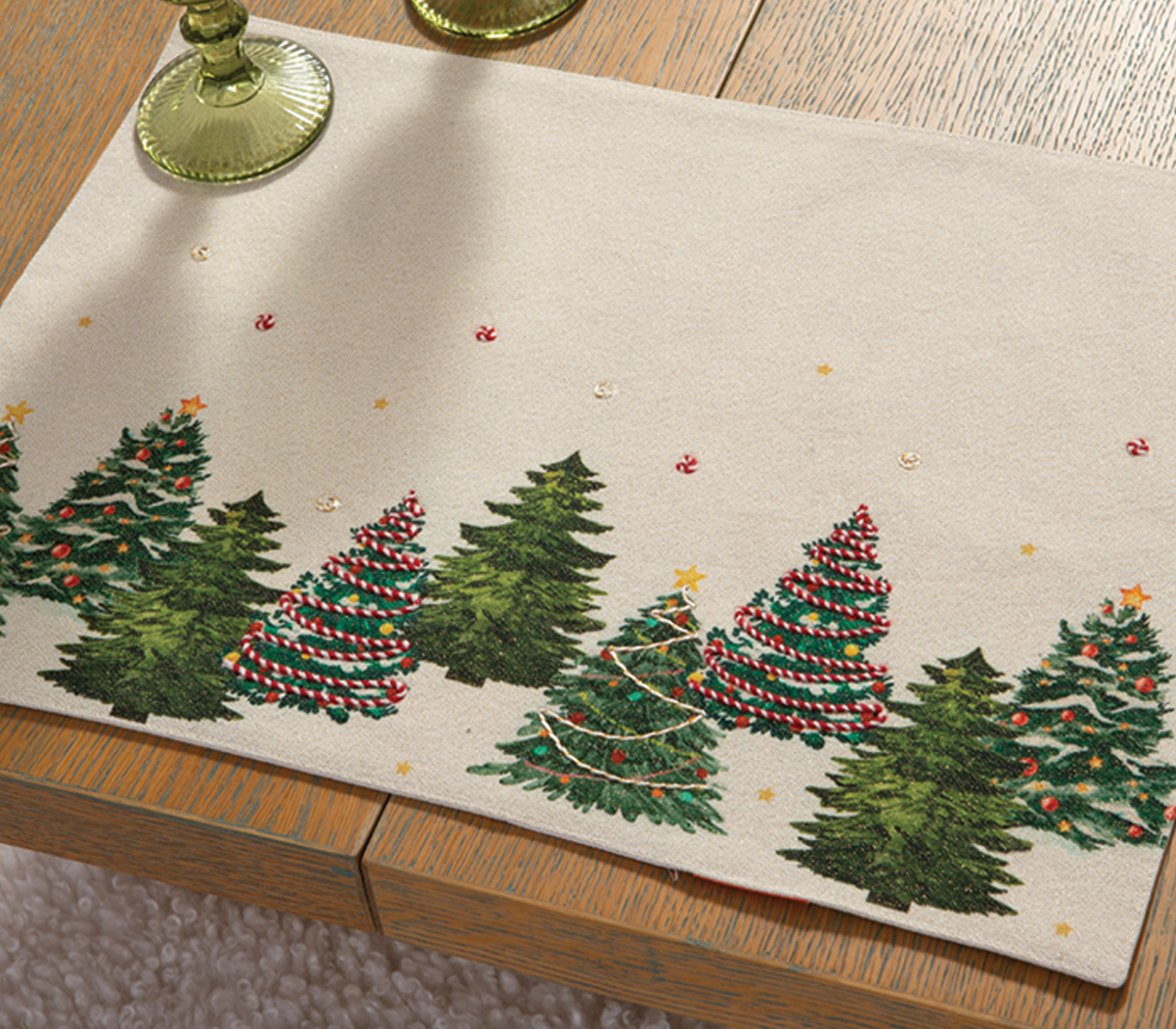 Nef-Nef Homeware Σουπλά Happy Holiday 33x48 BEIGE - Image 2