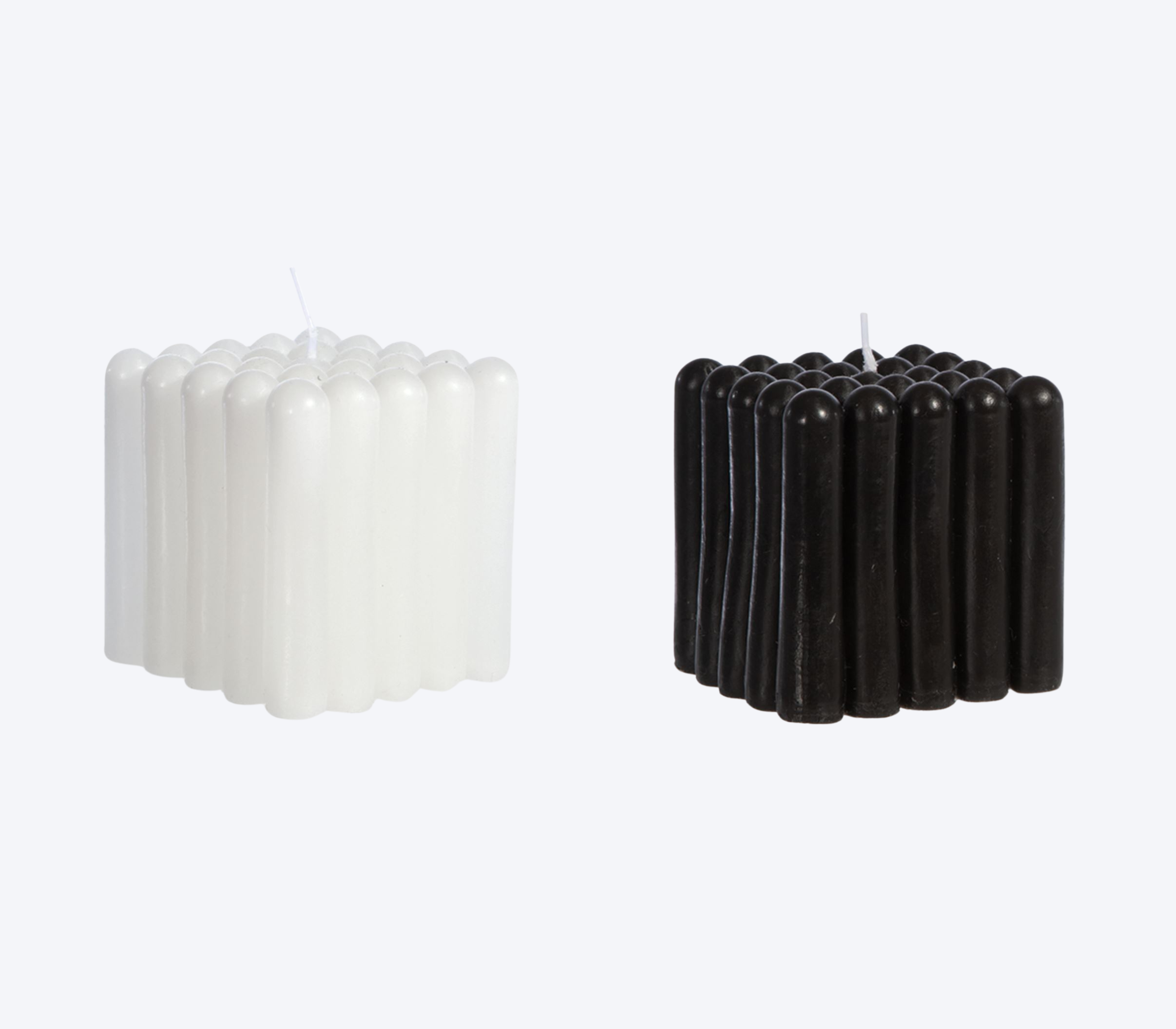 Nef-Nef Homeware Αρωματικό Κερί Fermin 6,5x6,5x7 BLACK