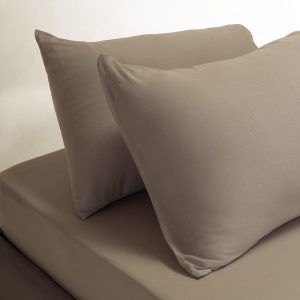 Melinen Home Σεντονι Jersey (Σετ 3 Τεμ.) 180Χ200+35 Greige 180Χ200+35cm+50X70cm