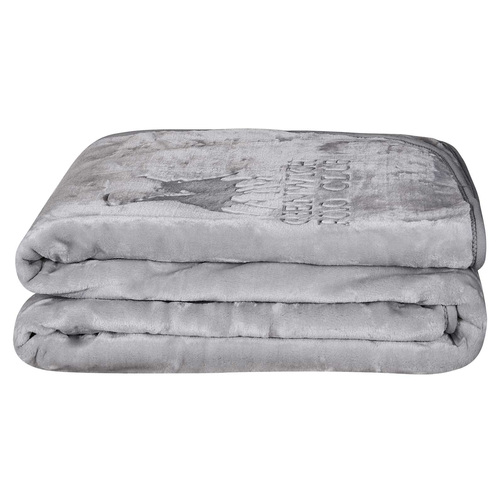 Greenwich Polo Club Κουβερτα Velour Μονη Essential 3442 Light Grey - Image 3