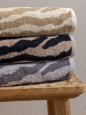Palamaiki Πετσέτα Προσώπου Towels Collection 50x90 ZEB BEIGE