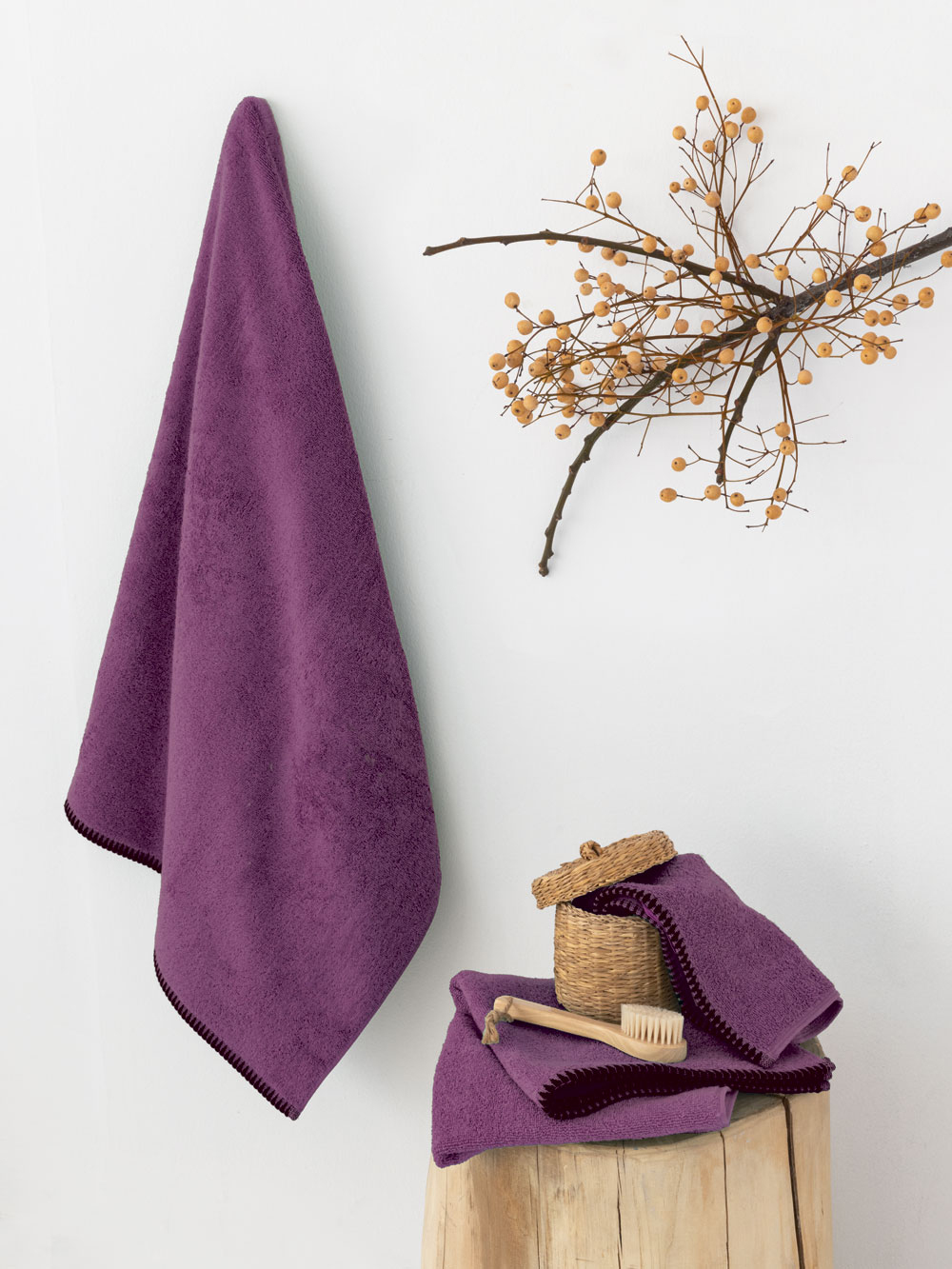 Palamaiki Πετσέτα Χεριών Towels Collection 30x50 BROOKLYN CHERRY