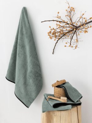 Palamaiki Πετσέτα Προσώπου Towels Collection 50x90 BROOKLYN SAGE