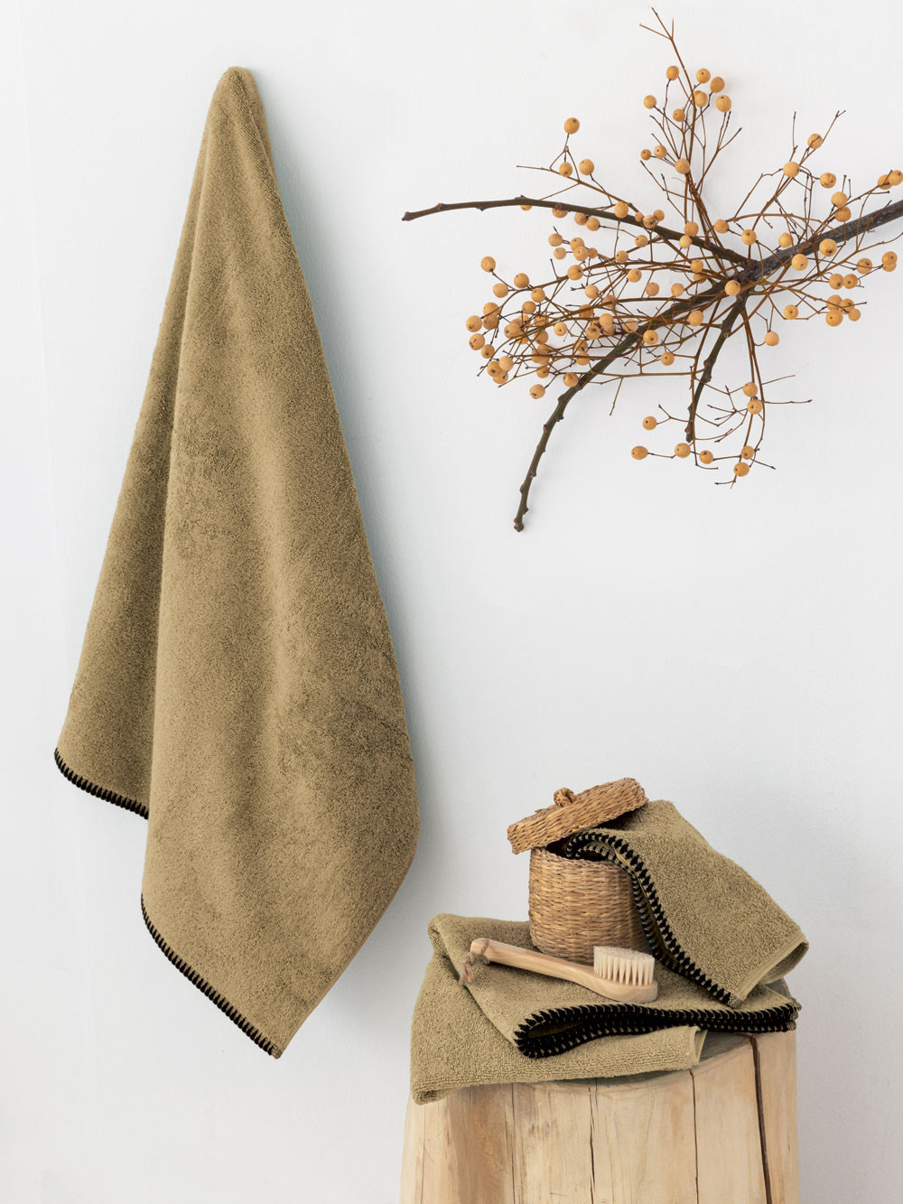 Palamaiki Πετσέτα Προσώπου Towels Collection 50x90 BROOKLYN CURRY
