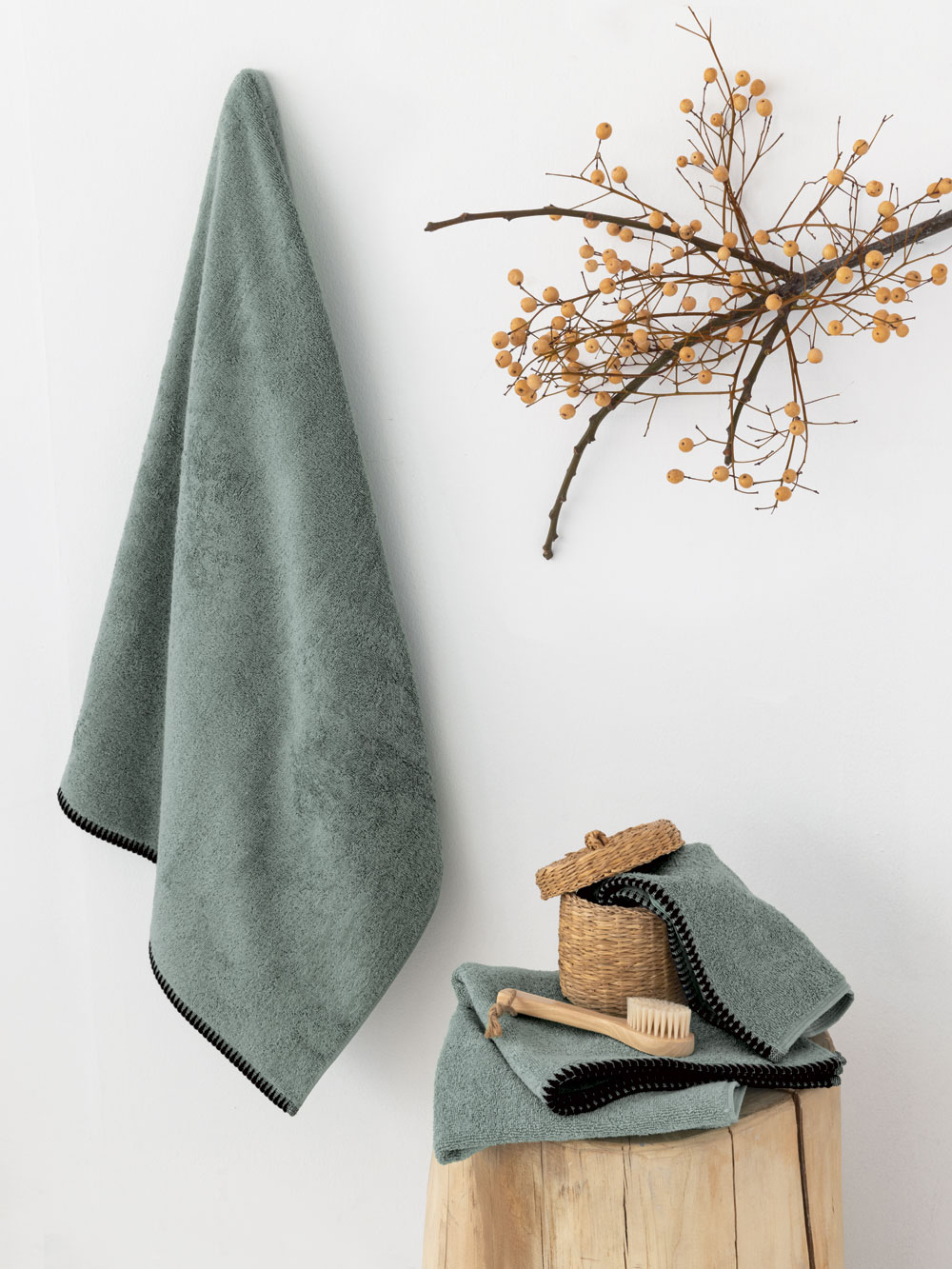 Palamaiki Σετ Πετσετες Towels Collection BROOKLYN SAGE