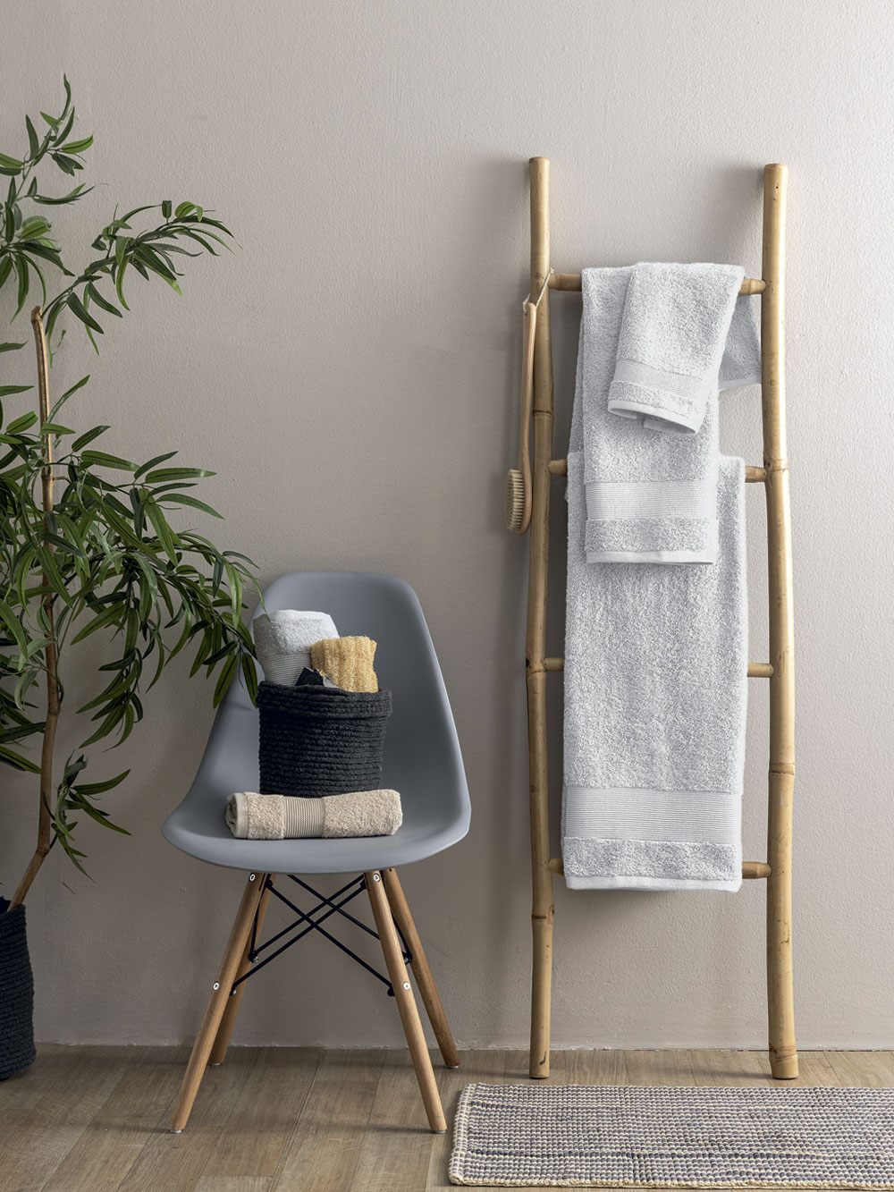Palamaiki Πετσέτα Χεριών Towels Collection 30x50 NAYA WHITE