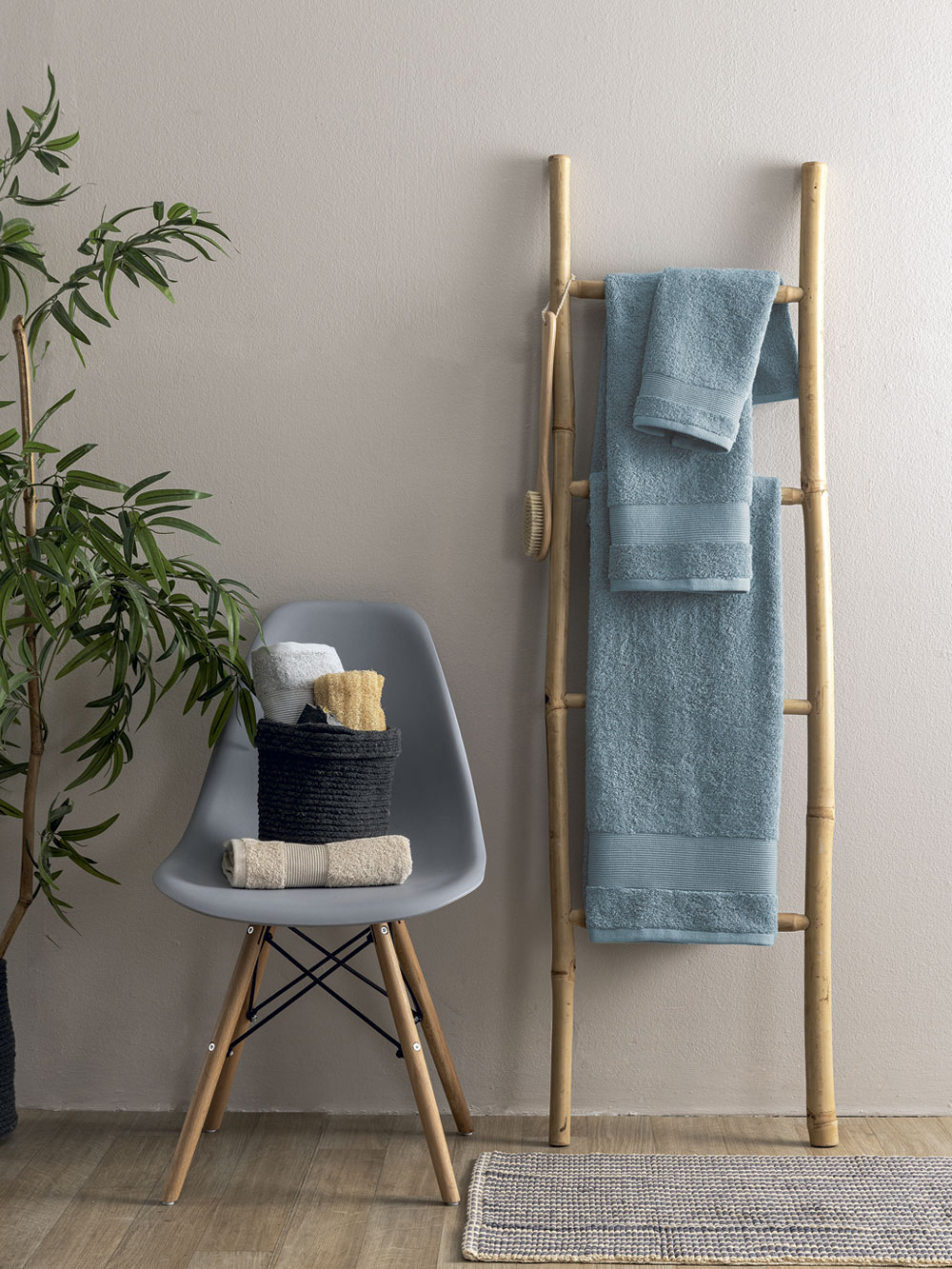 Palamaiki Πετσέτα Προσώπου Towels Collection 50x90 NAYA SKY