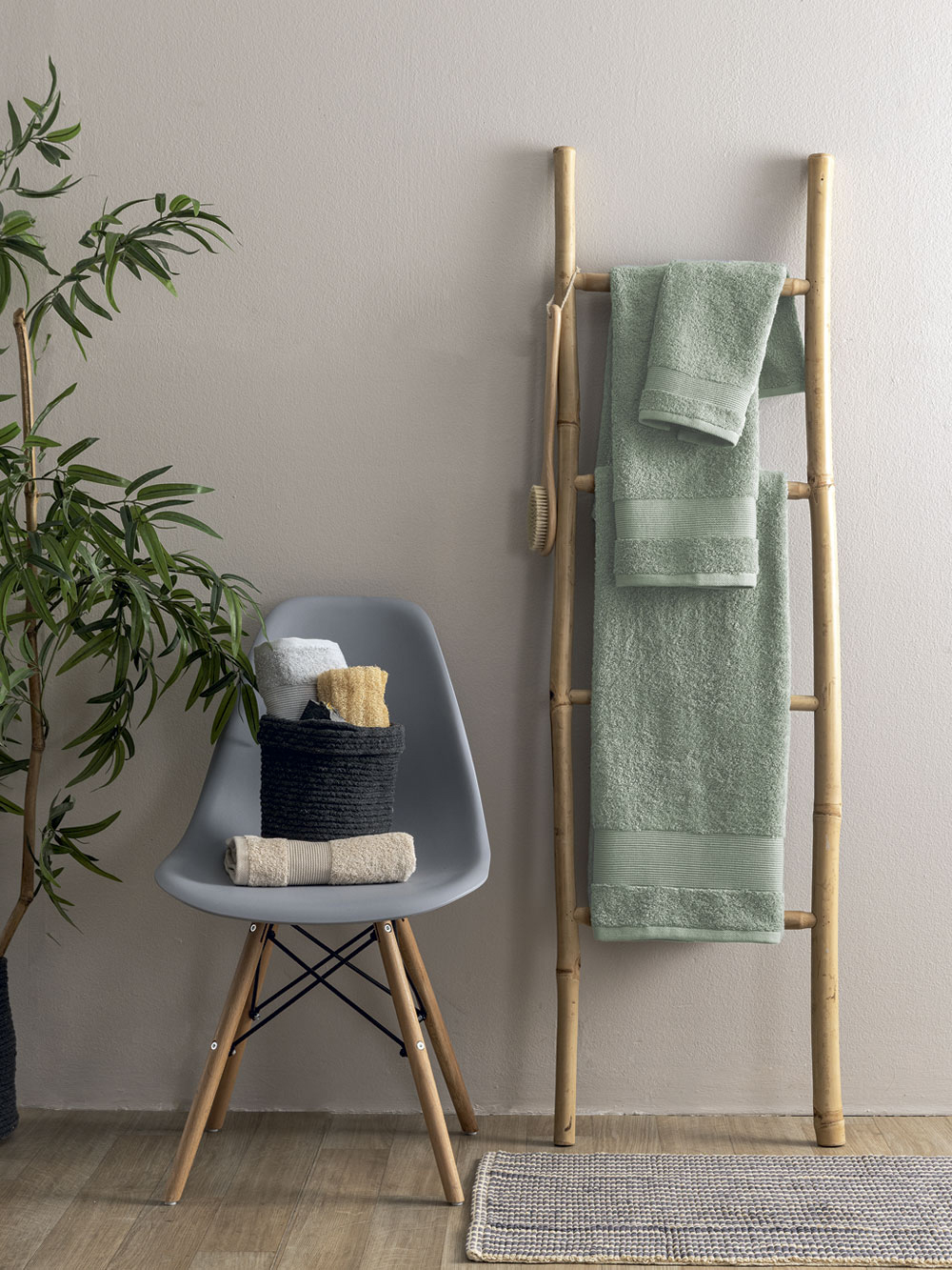 Palamaiki Πετσέτα Λουτρού Towels Collection 70x140 NAYA AQUA