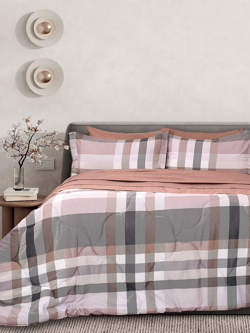 Palamaiki Σετ Πάπλωμα & Σεντόνια Υπέρδιπλα Bed In A Bag B0693