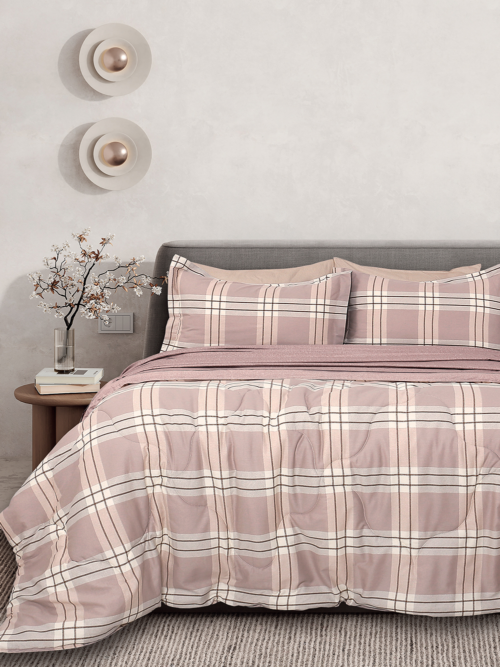 Palamaiki Σετ Πάπλωμα & Σεντόνια Υπέρδιπλα Bed In A Bag B0697