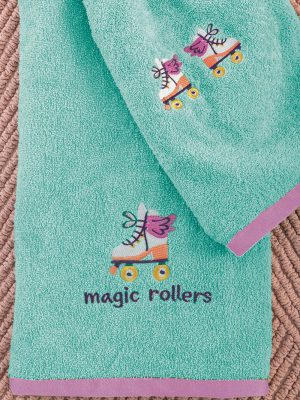 Palamaiki Σετ Παιδικές Πετσέτες Kids Bath ROLLERS
