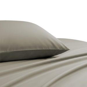 Melinen Home Σετ Μαξιλαροθηκες 53X72 Lavish Satin Olive/Grey 53Χ72