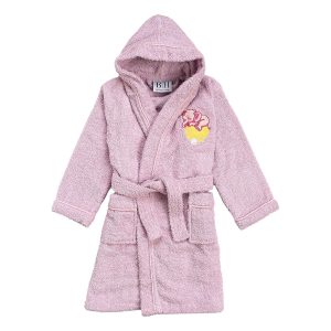 Beauty Home Μπουρνούζι βρεφικό-παιδικό Art 5420 2-3 ετών Λιλά