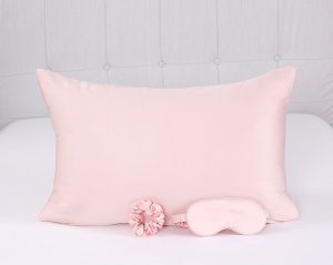 Beauty Home Σετ ομορφιάς ύπνου 3τμχ Art 7007 100% Tencel - Ροζ