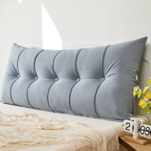 Melinen Home Μαξιλαρι Για Κεφαλαρι Κρεβατιου Azure Grey (150Χ60) 150Χ60