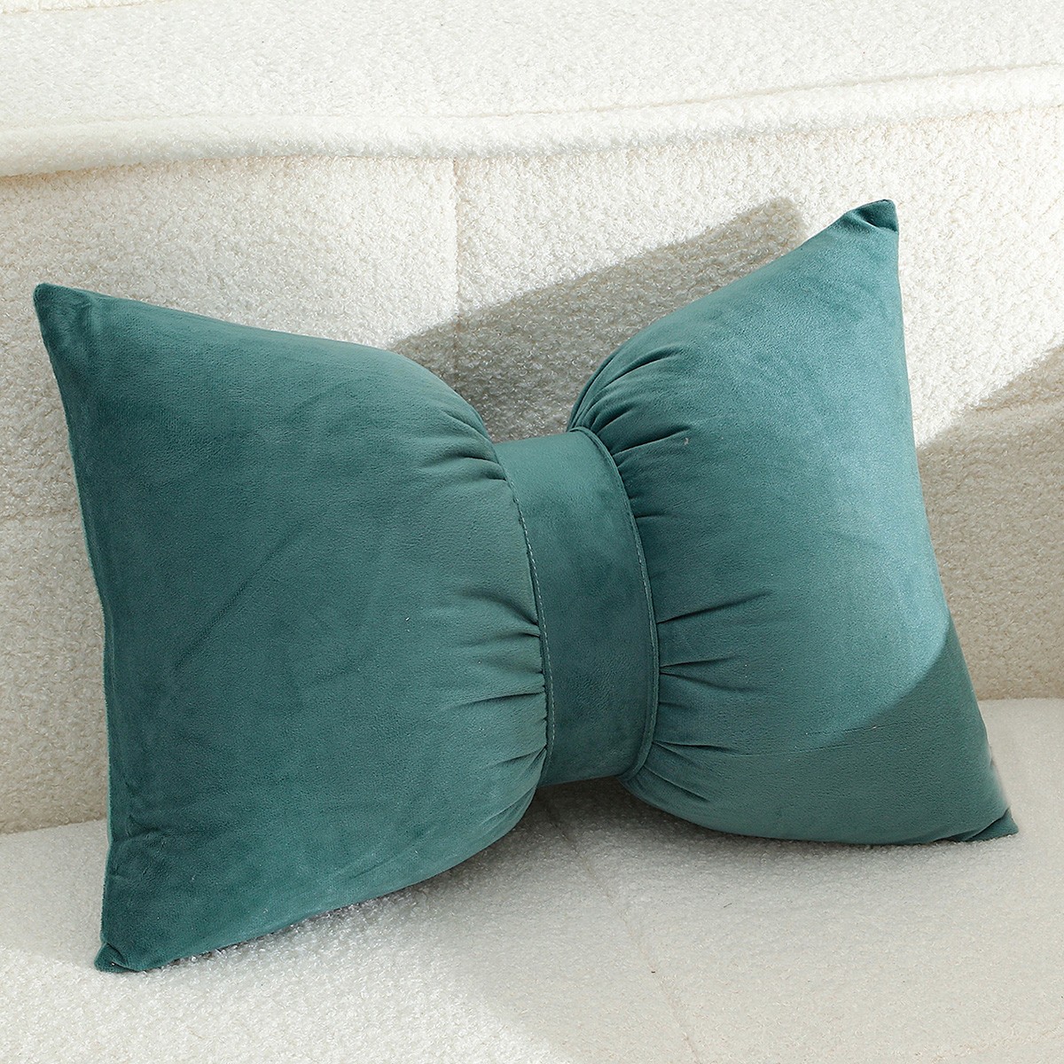 Melinen Home Διακοσμητικο Μαξιλαρι Bow Petrol (50Χ35) 50Χ35