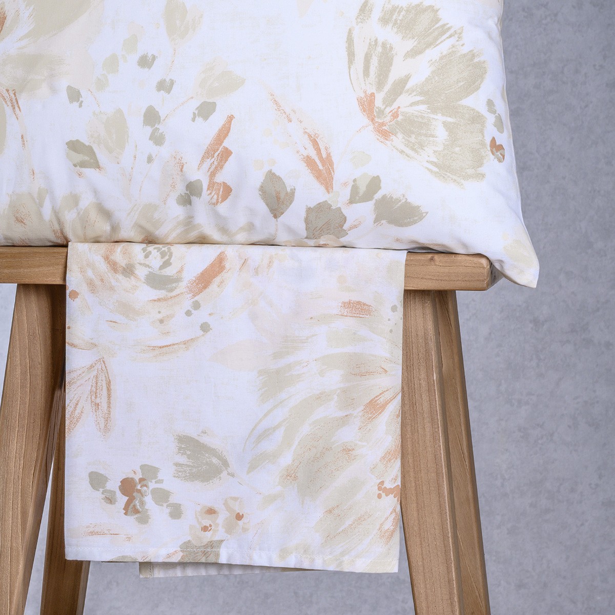 Melinen Home Σεντονι (Σετ 2 Τεμ.) 120Χ200+32 Anabelle Beige Casual Line Mini 50X70cm