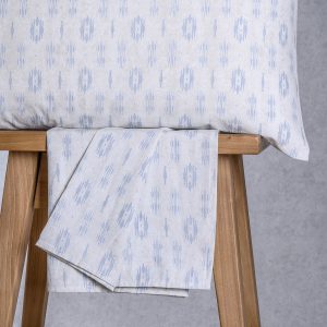Melinen Home Σεντονι (Σετ 3 Τεμ.) 160Χ200+32 River Light Grey Casual Line Mini 50Χ70cm