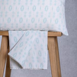 Melinen Home Σεντονι (Σετ 3 Τεμ.) 160Χ200+32 River Aqua Casual Line Mini 50Χ70cm