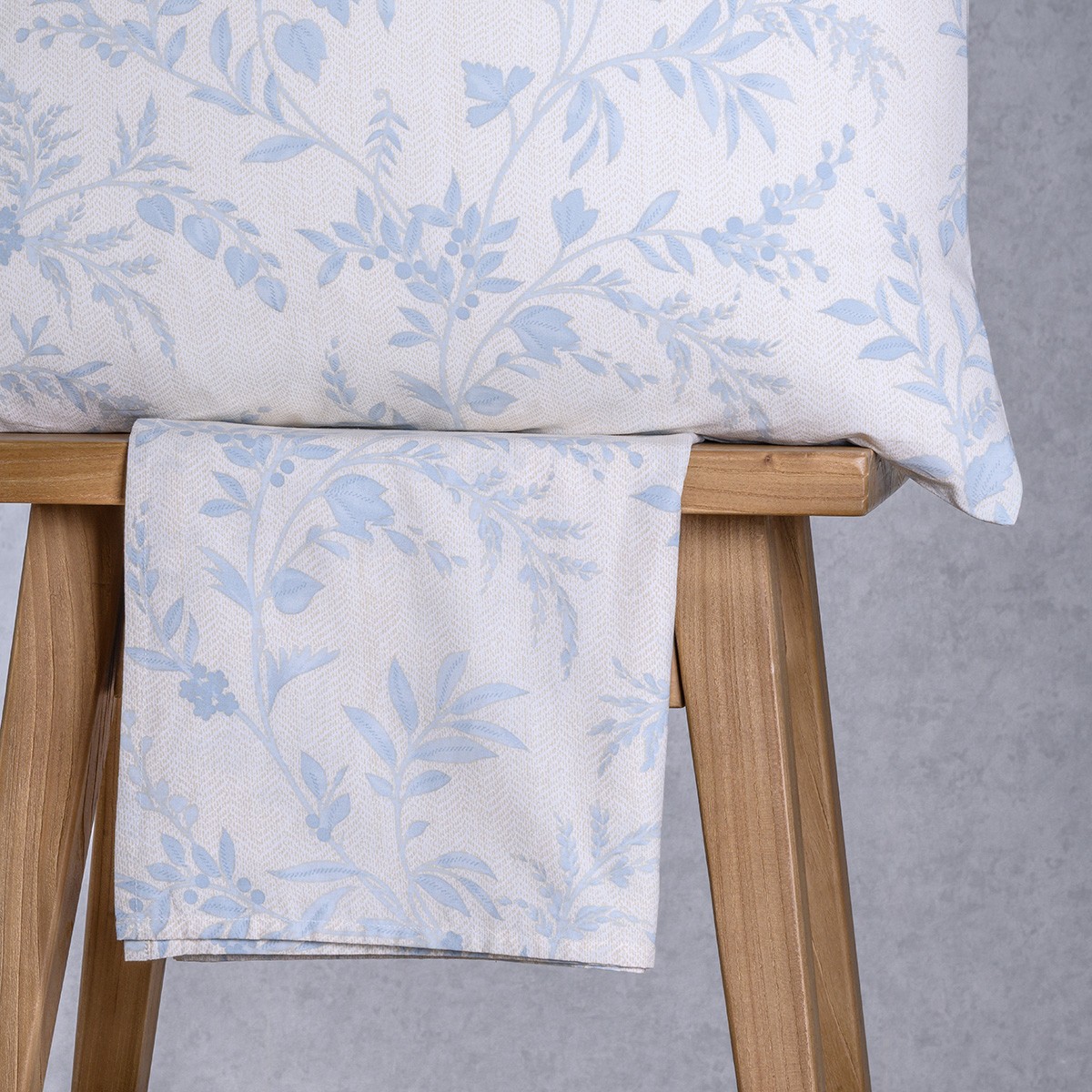 Melinen Home Σεντονι (Σετ 2 Τεμ.) 100Χ200+32 Sienna Blue Casual Line Mini 50X70cm