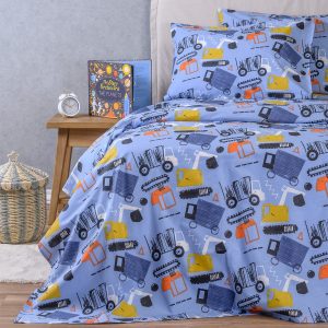 Melinen Home Σετ Σεντονια Μονα (Λ) Speed Kids Line (100X200+32) 170Χ270