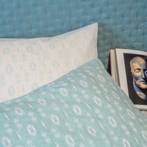 Melinen Home Σετ Μαξιλαροθηκες (Π) River Aqua Casual Line (50X70) 50Χ70