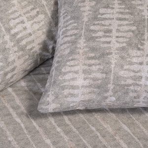 Melinen Home Σετ Μαξιλαροθηκες (Π) Kai Grey Casual Line (50X70) 50Χ70