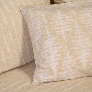 Melinen Home Σετ Μαξιλαροθηκες (Π) Kai Beige Casual Line (50X70) 50Χ70