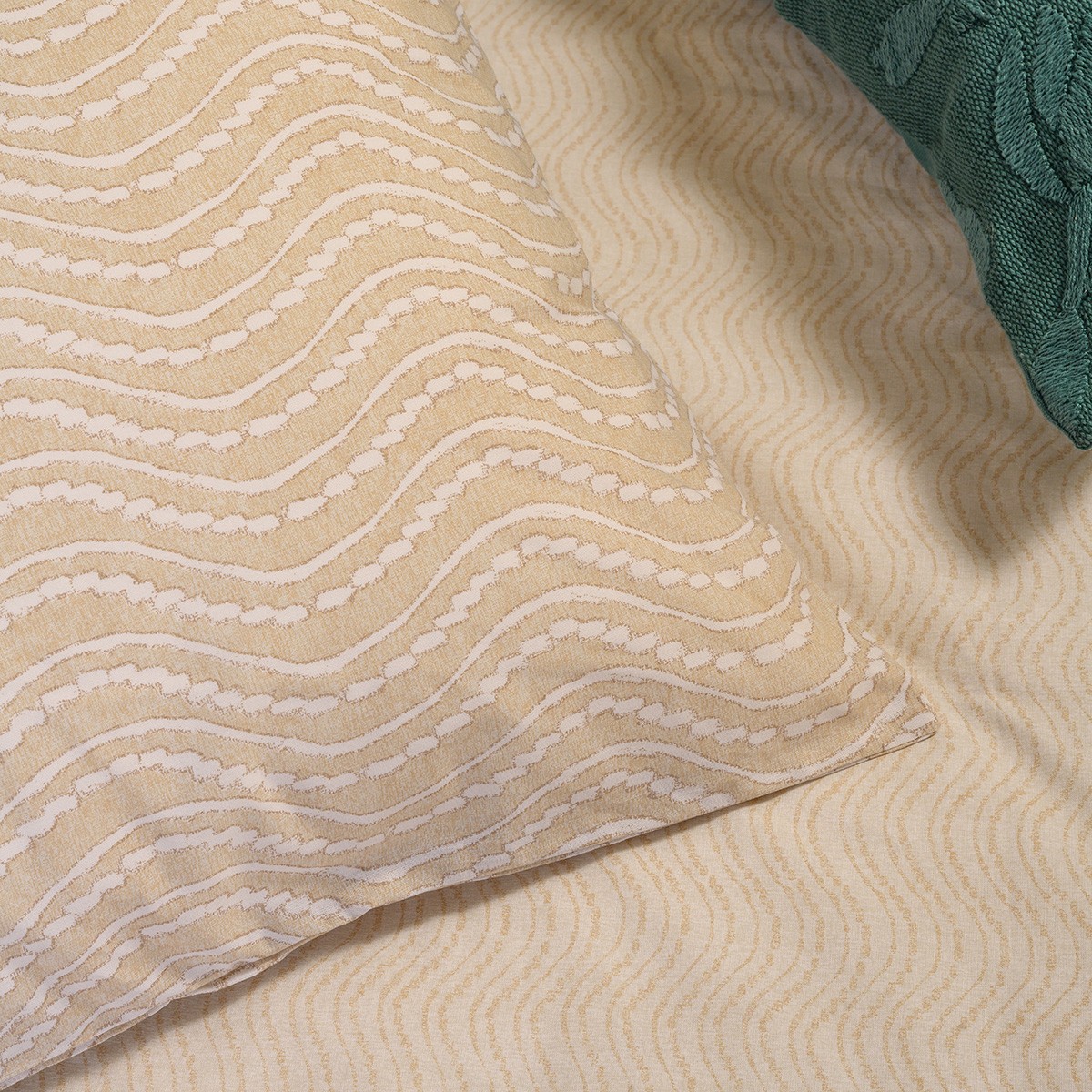Melinen Home Σετ Μαξιλαροθηκες (Π) Maverick Beige Ultra Line (50X70) 50Χ70